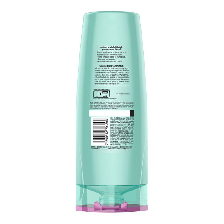 Imagen de L'oréal Paris Shampoo Elvive Arcilla Purificante  200 ml