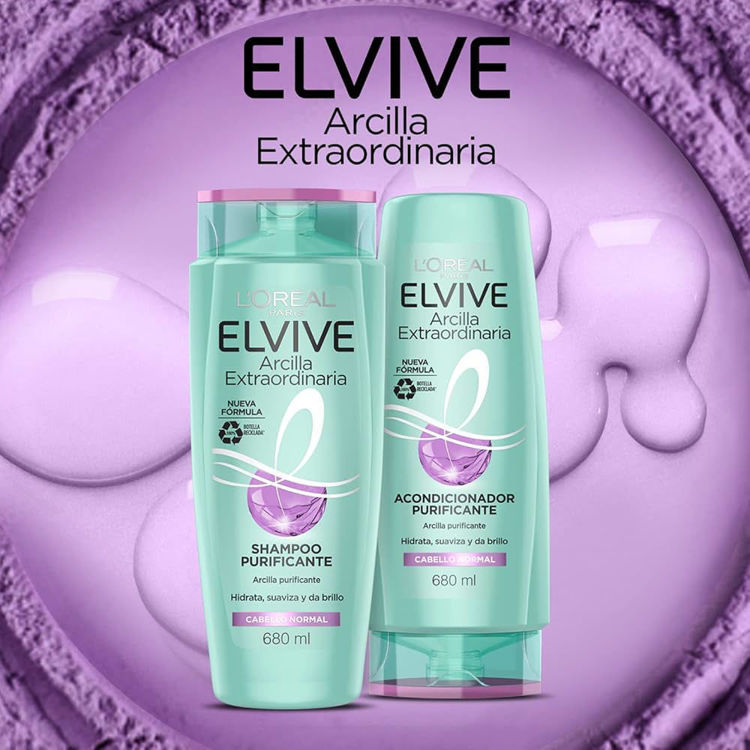 Imagen de L'oréal Paris Shampoo Elvive Arcilla Purificante  200 ml