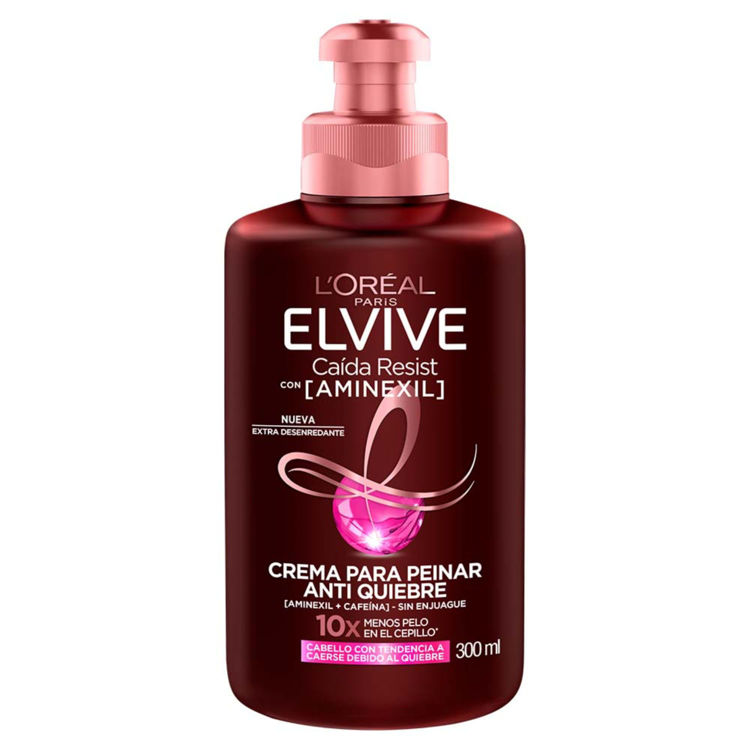 Imagen de L'Oréal Paris Crema Para Peinar Elvive  Anti Quiebre  Caída Resist 300 ml