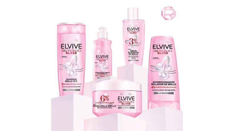 Imagen de L'Oréal Paris Crema Para Peinar  Elvive Glycolic Gloss 300 ml
