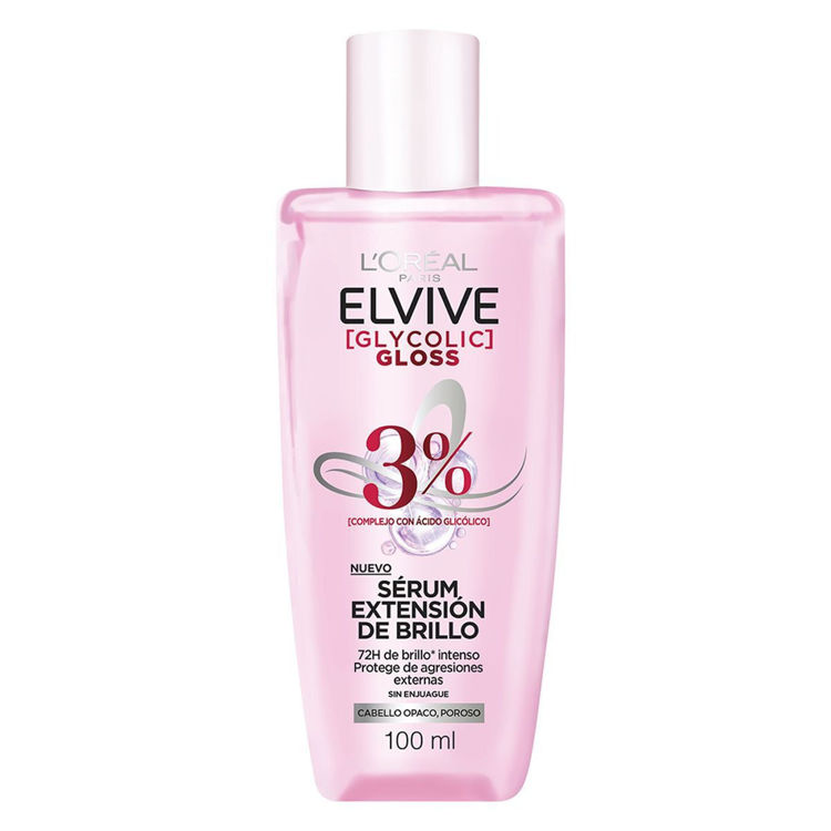 Imagen de L'Oréal París Sérum Glycolic Gloss para Cabello Opaco Elvive  100ml