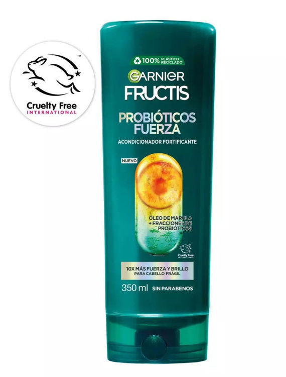 Imagen de Garnier Fructis Acondicionador Probióticos Fuerza  350 ml