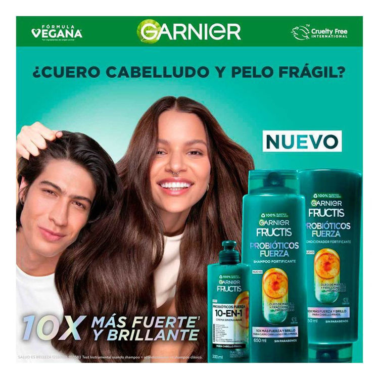 Imagen de Garnier Fructis Acondicionador Probióticos Fuerza  350 ml