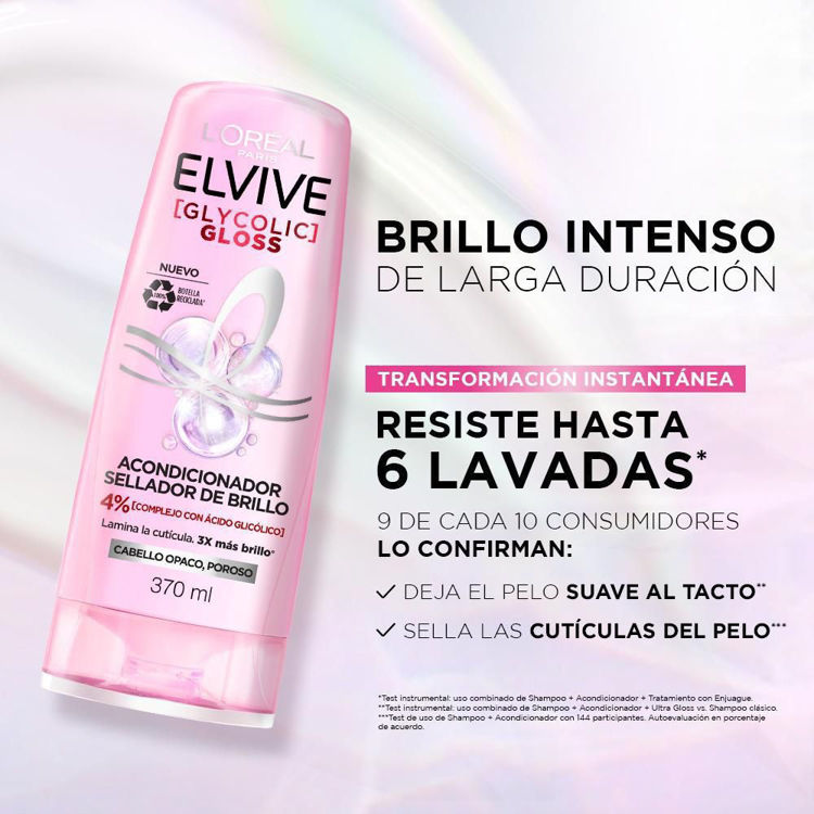 Imagen de L'Oréal Paris Acondicionador Elvive  Glycolic Gloss 370 ml