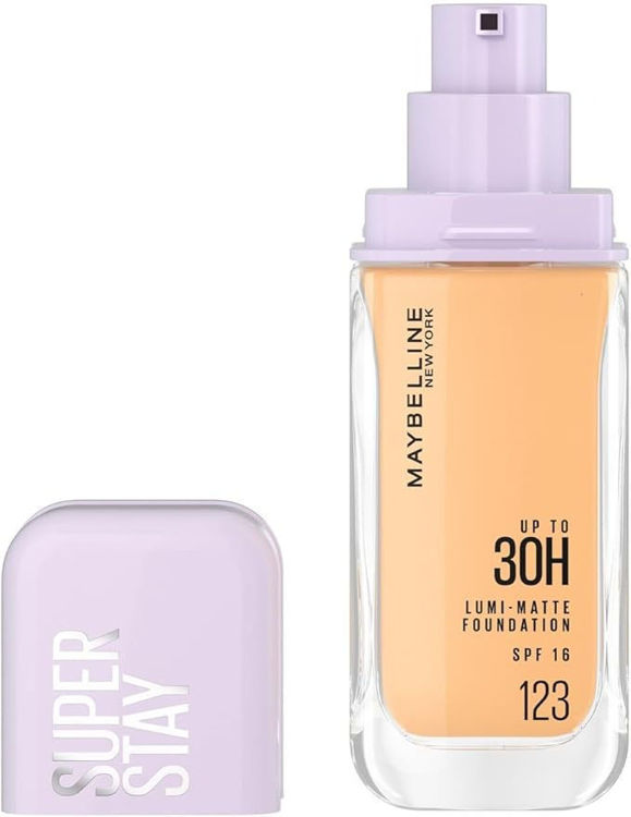 Imagen de Maybelline Base de Maquillaje Superstay Lumi Matte - 123