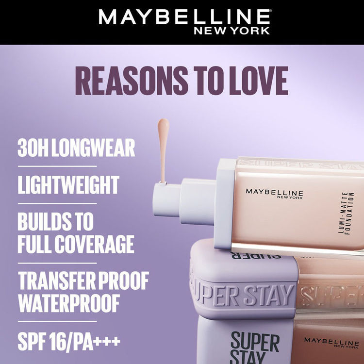 Imagen de Maybelline Base de Maquillaje Superstay Lumi Matte - 120