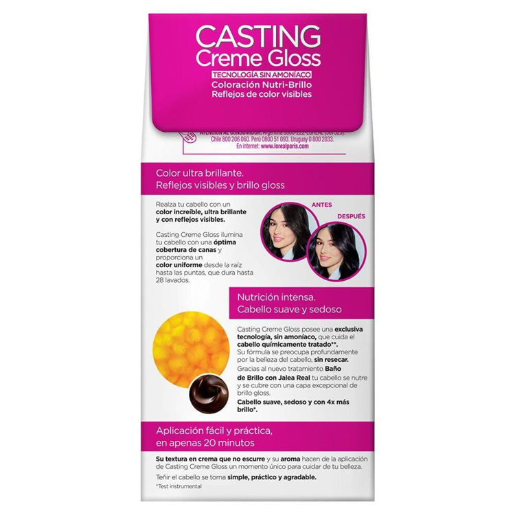 Imagen de L'oreal Paris Tinta Casting Creme Gloss 210 Negro Azulado