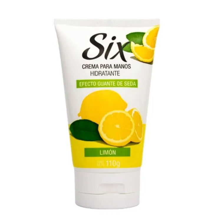 Imagen de Six Crema De Manos Efecto Seda Limón  110 gr