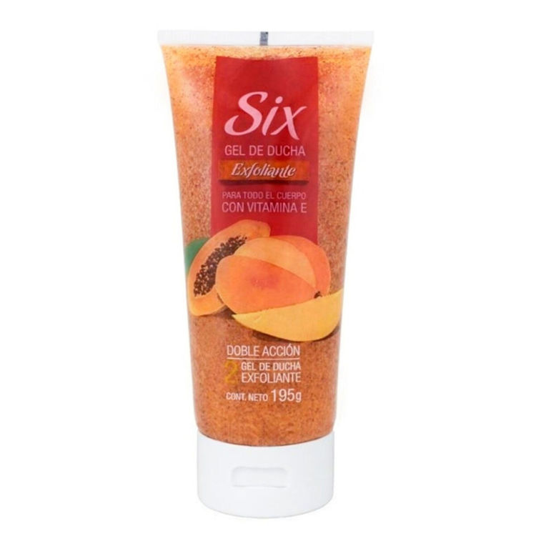 Imagen de Six Gel De Ducha Exfoliante Corporal 195 gr
