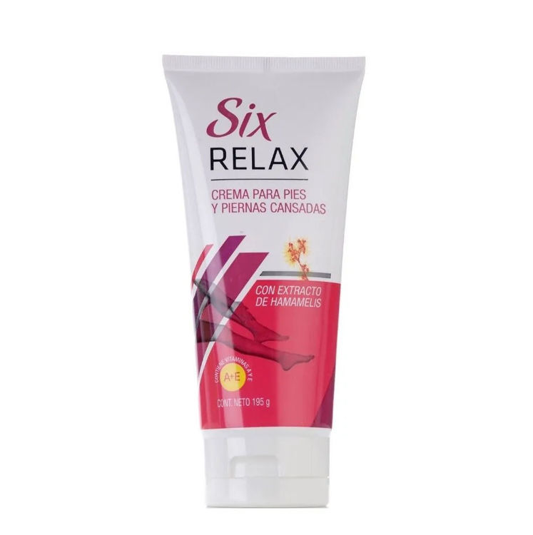 Imagen de Six Relax Crema Para Pies y Piernas Cansadas 195 gr