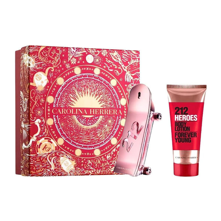 Imagen de Carolina Herrera Estuche 212 Heroes Perfume de Mujer 80 ml + Loción Corporal 100 ml
