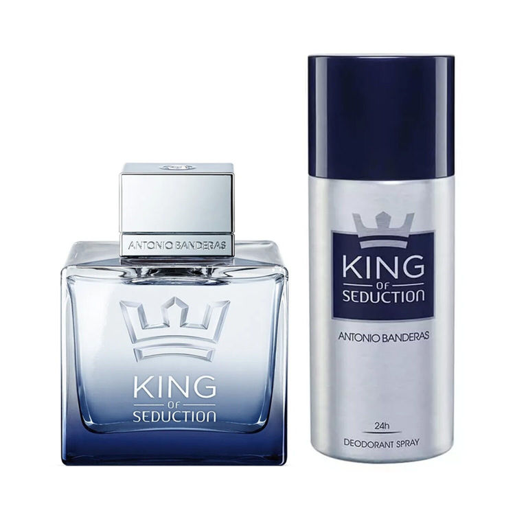 Imagen de Banderas Estuche  King Of Seduction Perfume de Hombre 50 ml + Desodorante en Aerosol