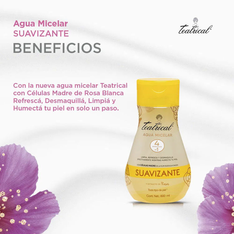 Imagen de Teatrical Agua Micelar Suavizante  600 ml