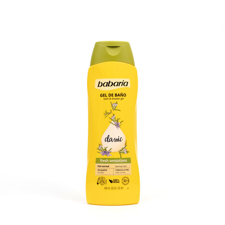 Imagen de Babaria Gel De Ducha Relajante Classic Con Romero 600 ml