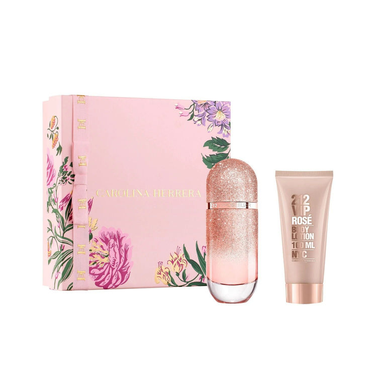 Imagen de Carolina Herrera Estuche 212  Vip Rose Elixir Perfume De mujer  80 ml + Body Lotion