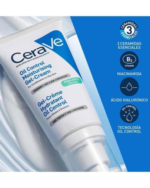 Imagen de Cerave Gel Crema Hidratante Piel Mixta A Grasa  Oil Control 52Ml