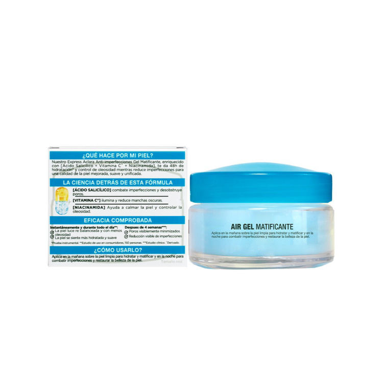 Imagen de Garnier Crema Hidratante En Gel Matificante Anti-imperfecciones Skin Active 50 ml