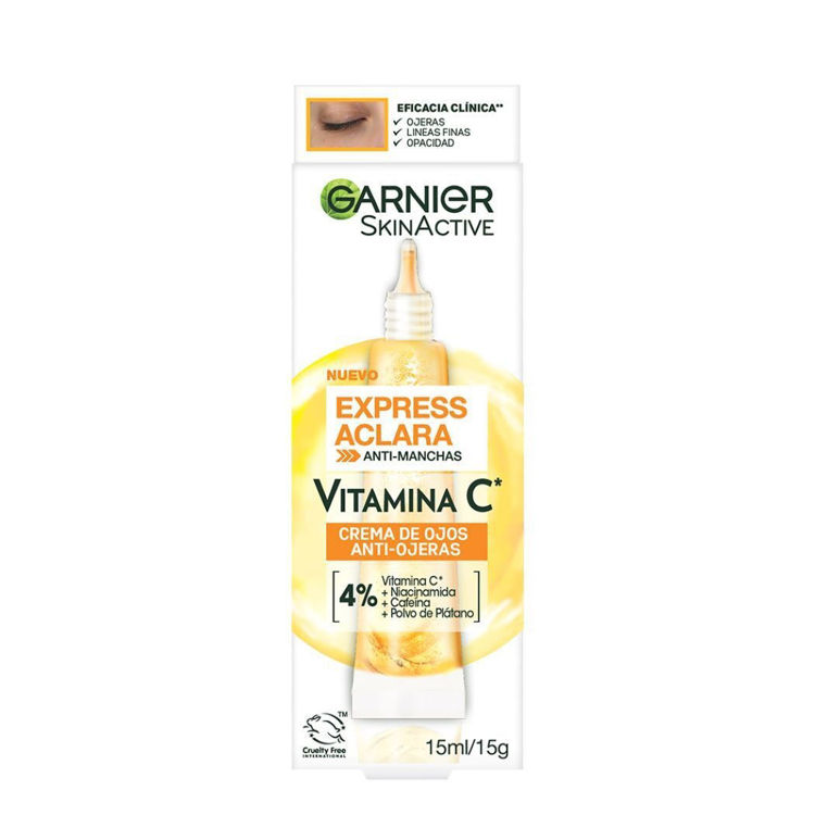 Imagen de Garnier Skin Active Vit C Exprtess Aclara Ojos 15 gr