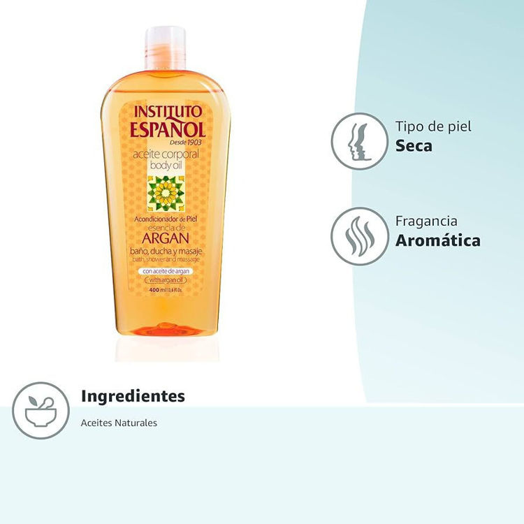 Imagen de Instituto Español Aceite Corporal De Argan  400  ml