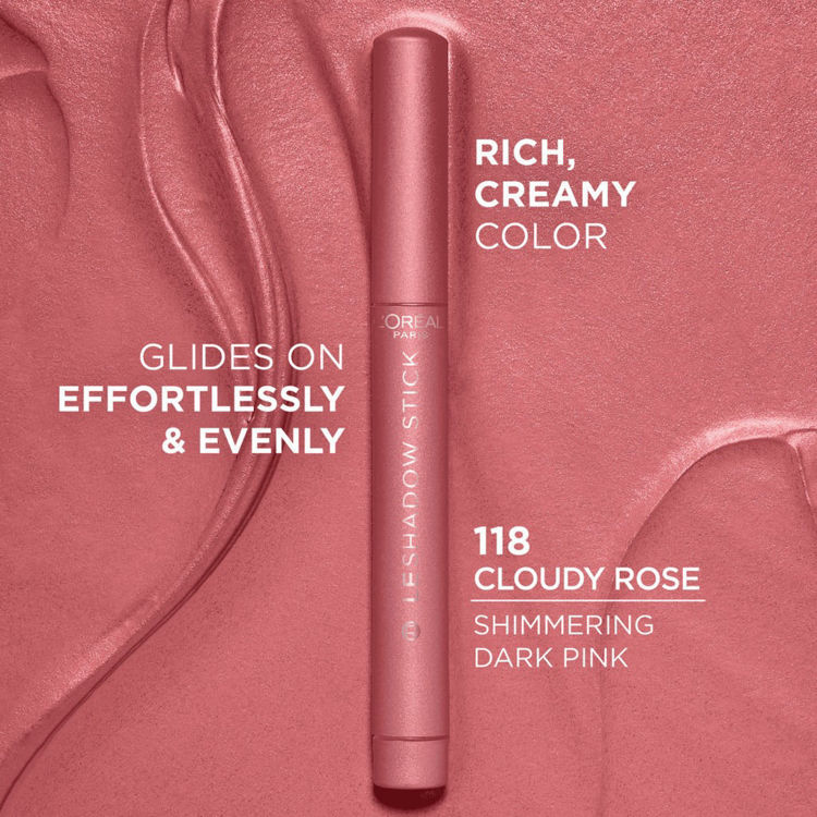 Imagen de L'Oreal París Sombra de Ojos  Hypnoteyes Le Shadow Stick - 118 Cloudy Rose
