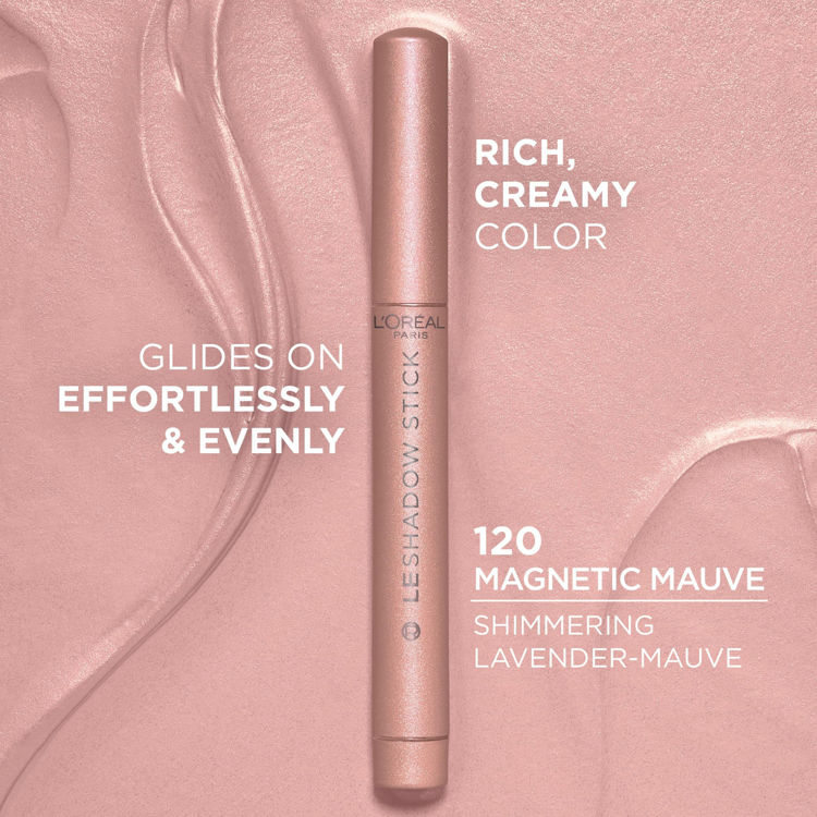 Imagen de L'Oreal París Sombra de Ojos Hypnoteyes Le Shadow Stick - 120 Magnetic Mauve