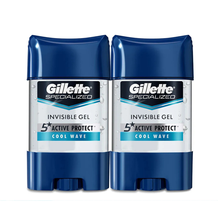 Imagen de Gillette Pack Barra Clear Gel Cool Wave 2u