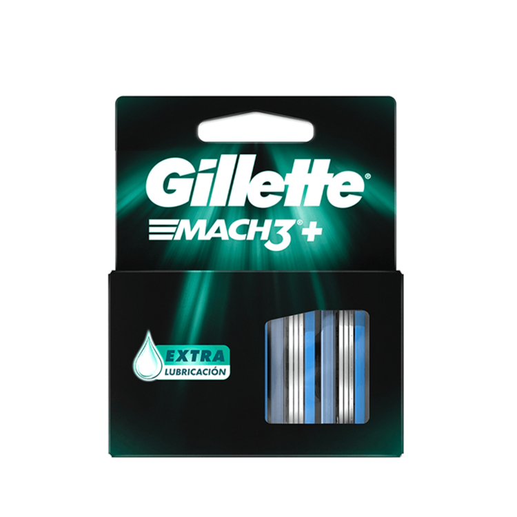 Imagen de Gillette Mach 3 Turbo Repuesto 4u