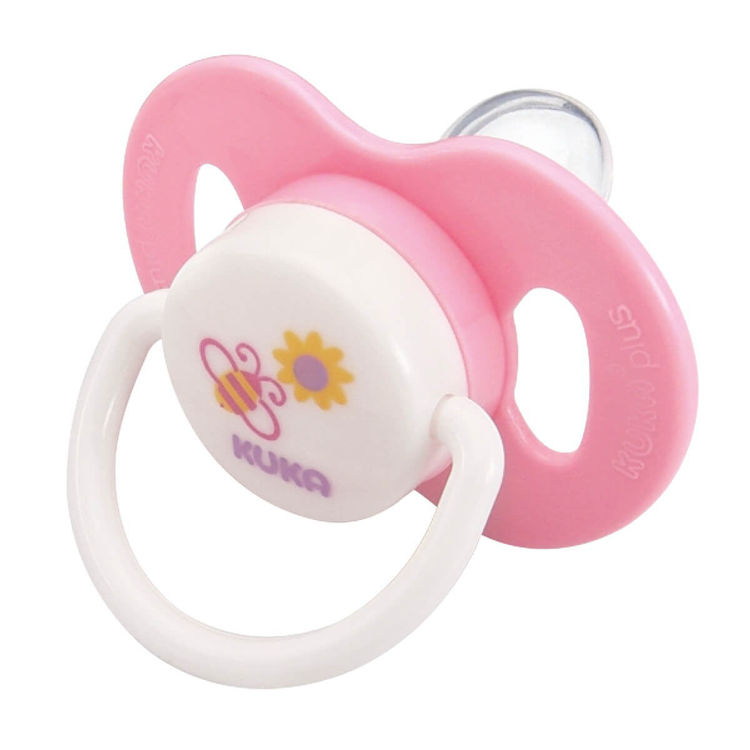 Imagen de Kuka Chupete  Decorado Anatomico Talle 2 Rosado + 6 meses - 2487