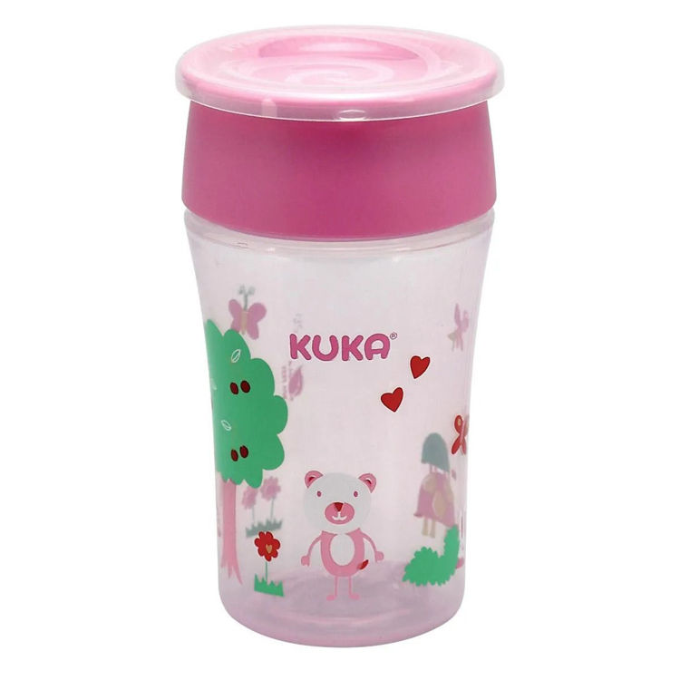 Imagen de Kuka Vaso Sorbito 360º Anti Derrame 200 ml - Rosado
