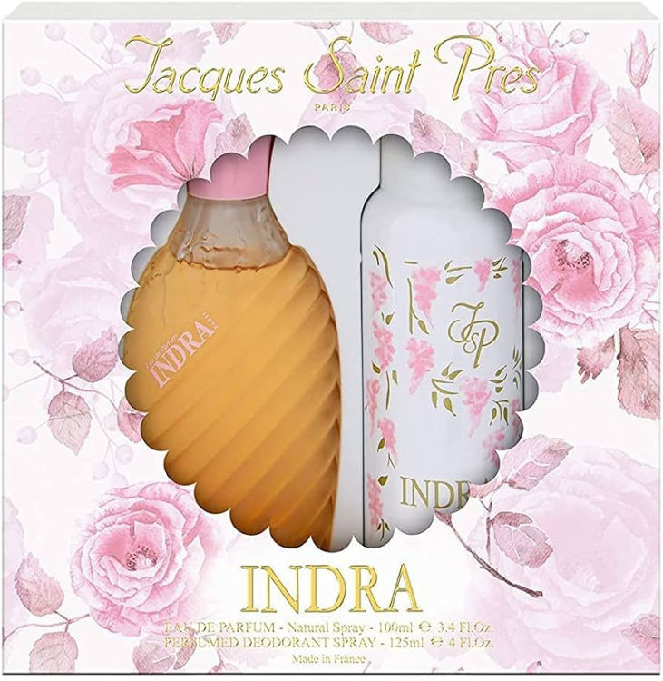 Imagen de Ulric de varens Indra Estuche Perfume de Mujer  100 ml + Desodorante en Aerosol 125 ml