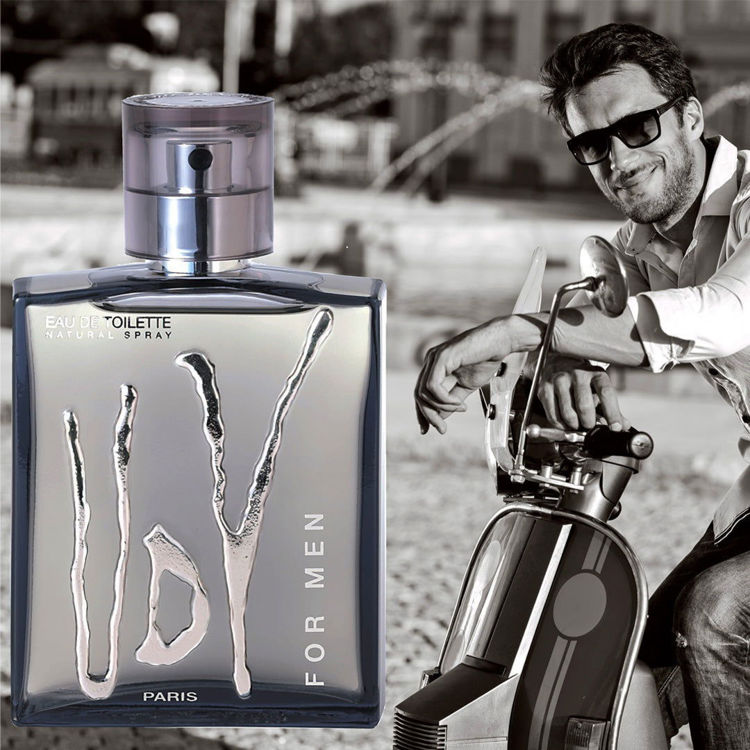 Imagen de Ulric de Varens  UDV Black Men  Perfume de Hombre 100 ml + Desodorante 200 ml