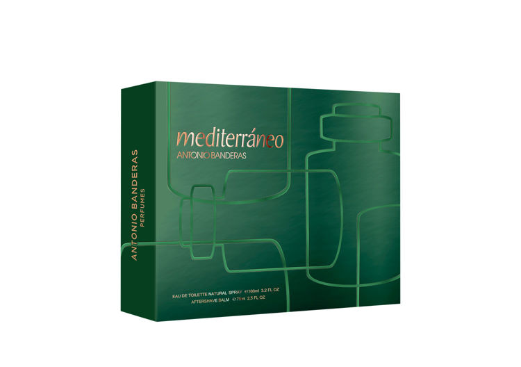 Imagen de Banderas Estuche  Mediterráneo Perfume de Hombre 50 ml + After Shave