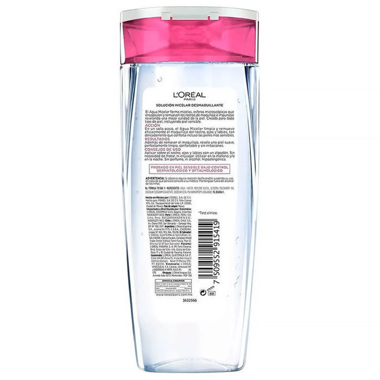 Imagen de Loreal Agua Micelar Piel Sensible X 200 Ml