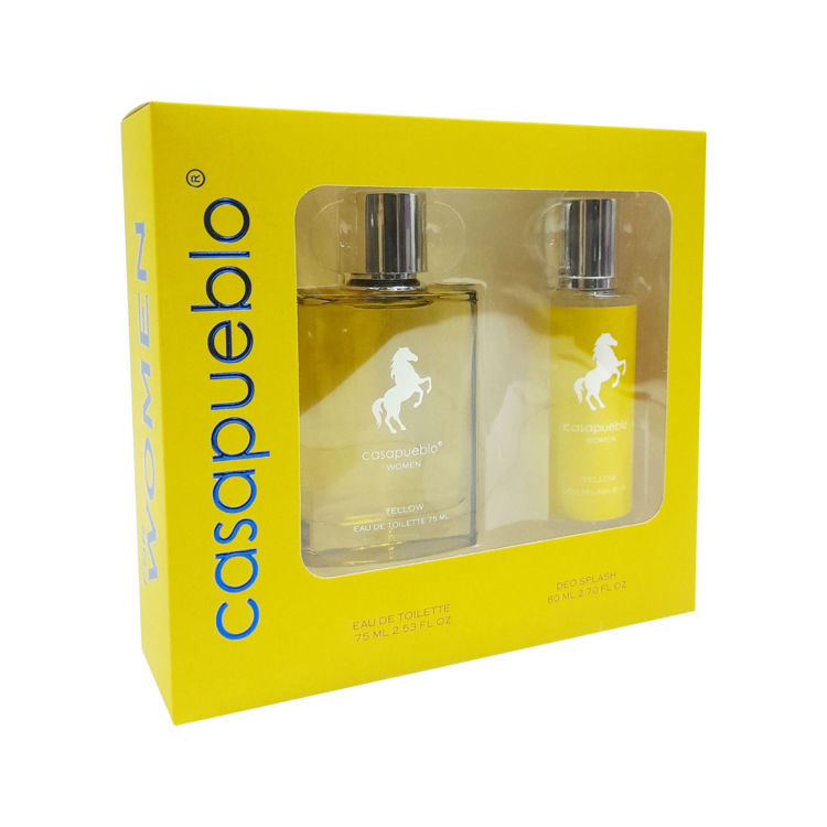 Imagen de Casapueblo Estuche Wild Yellow Perfume de Mujer 75 ml + Deo Splash