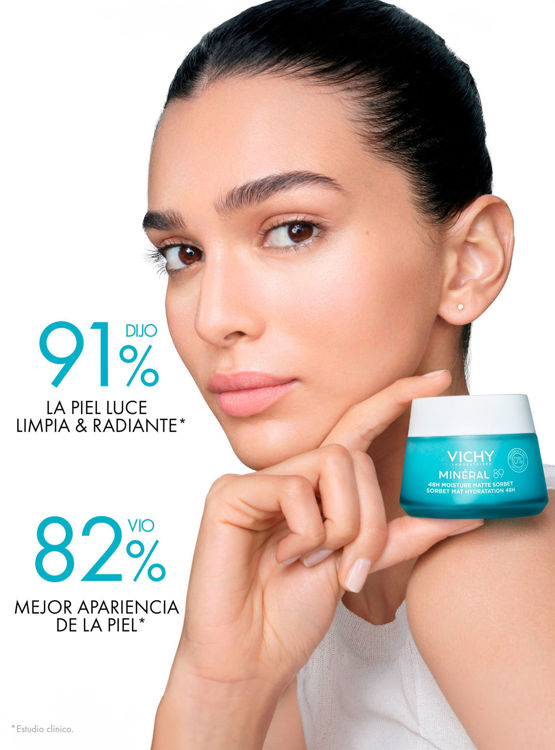 Imagen de Vichy Mineral 89 Gel Mate Hidratación Piel Mixta 50 ml