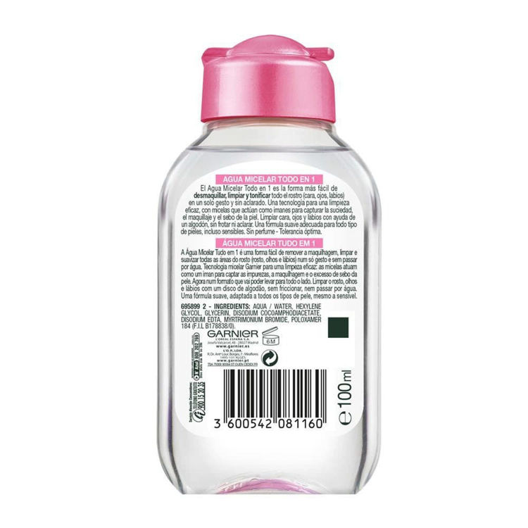 Imagen de Garnier Agua Micelar Todo en 1 100 ml