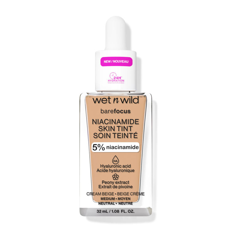 Imagen de Wet N Wild Base Bare Focus Con Niacinamid Skin Tint - Medium