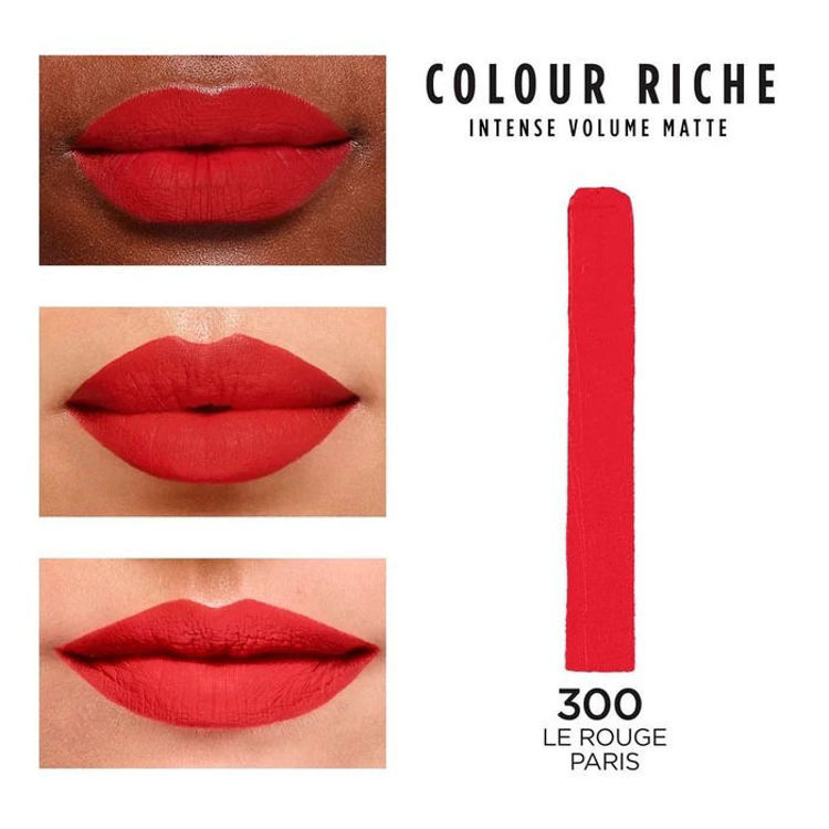 Imagen de L'Oreal Paris Labial  Voluminous Matte Le Rouge Paris 300