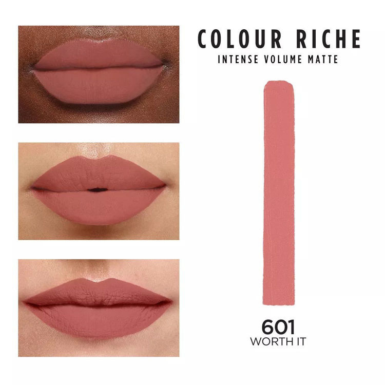 Imagen de L'Oreal Paris Labial  Voluminous Matte Worth It 601