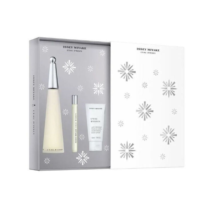 Imagen de Issey Miyake L´Eau Dissey Perfume De Dama Edt 100 Ml + Body Lotion + 10 Ml