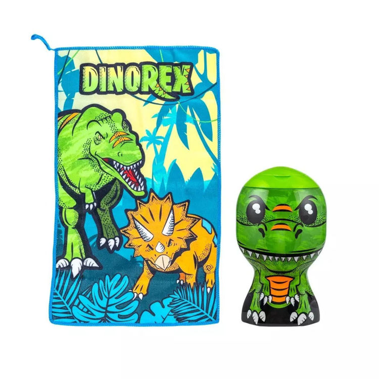 Imagen de Estuche Para Niños Dinorex Shampu 3 En 1 + Toalla