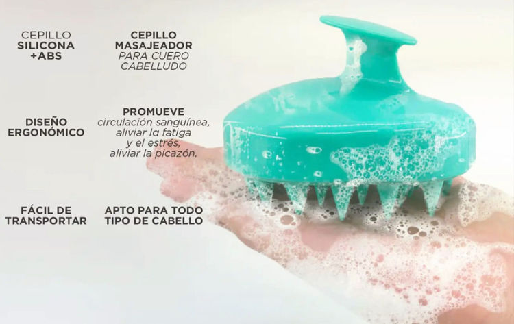 Imagen de Cepillo Masajeador De Cuero Cabelludo