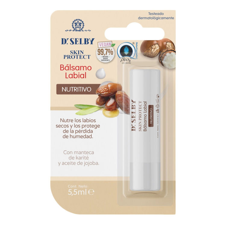 Imagen de Dr.Selby Skin Protect Protector Labial Nutritivo 5.5 Ml