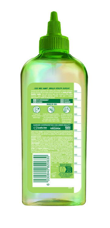Imagen de Fructis  Tratamiento Adiós Esponjado Glow Water 180 ml