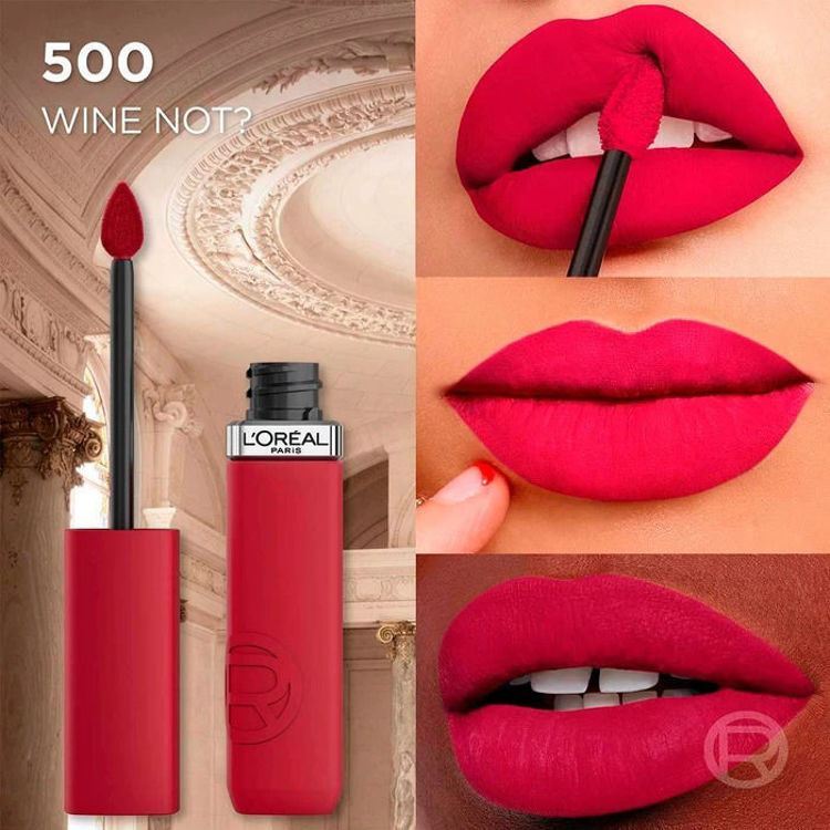 Imagen de L'Oréal París Labial Infallible Le Matte Resistance - 500 Wine Not