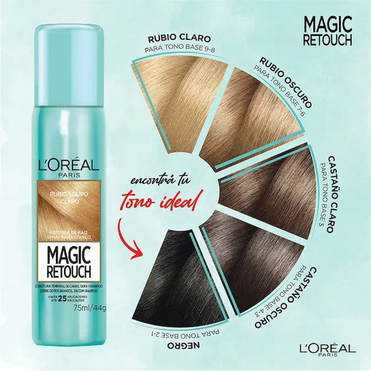 Imagen de L'Oreal París  Magic Retouch  Retocador de raíces -  Castaño Oscuro