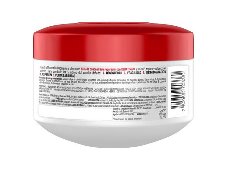 Imagen de L'Oréal Paris Elvive  Mascarilla Reparación Total 5 - 300 ml