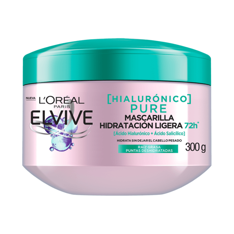 Imagen de L'Oréal Paris  Baño De Crema Elvive Hialurónico Pure 300 gr