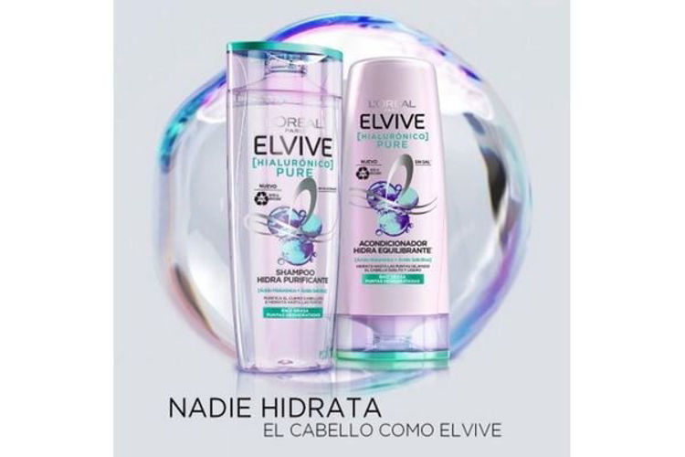 Imagen de L'Oréal Paris Shampoo Elvive  Pure Hialuronico 680 ml