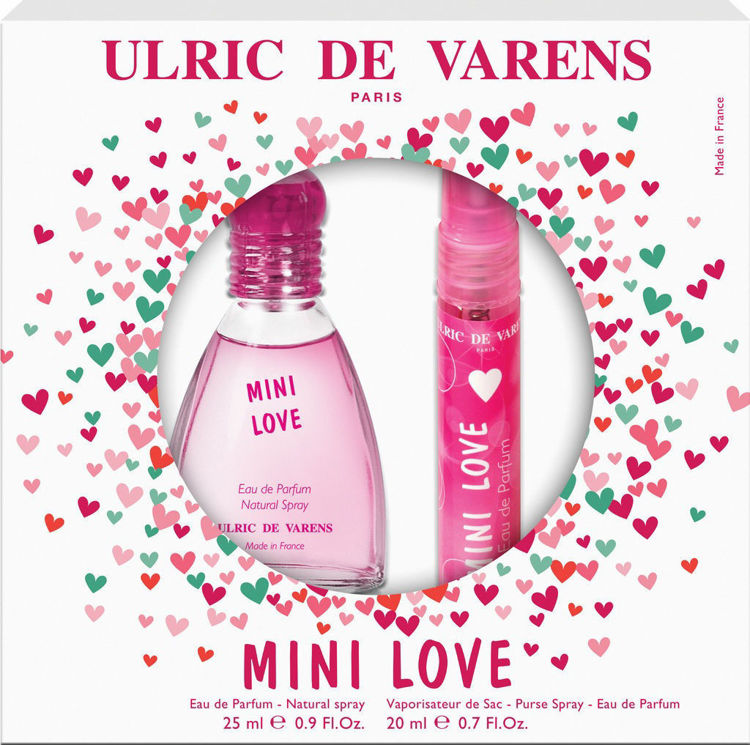 Imagen de Ulric de Varens Estuche Mini Love Perfume de Mujer 25 ml + Perfume 20 ml